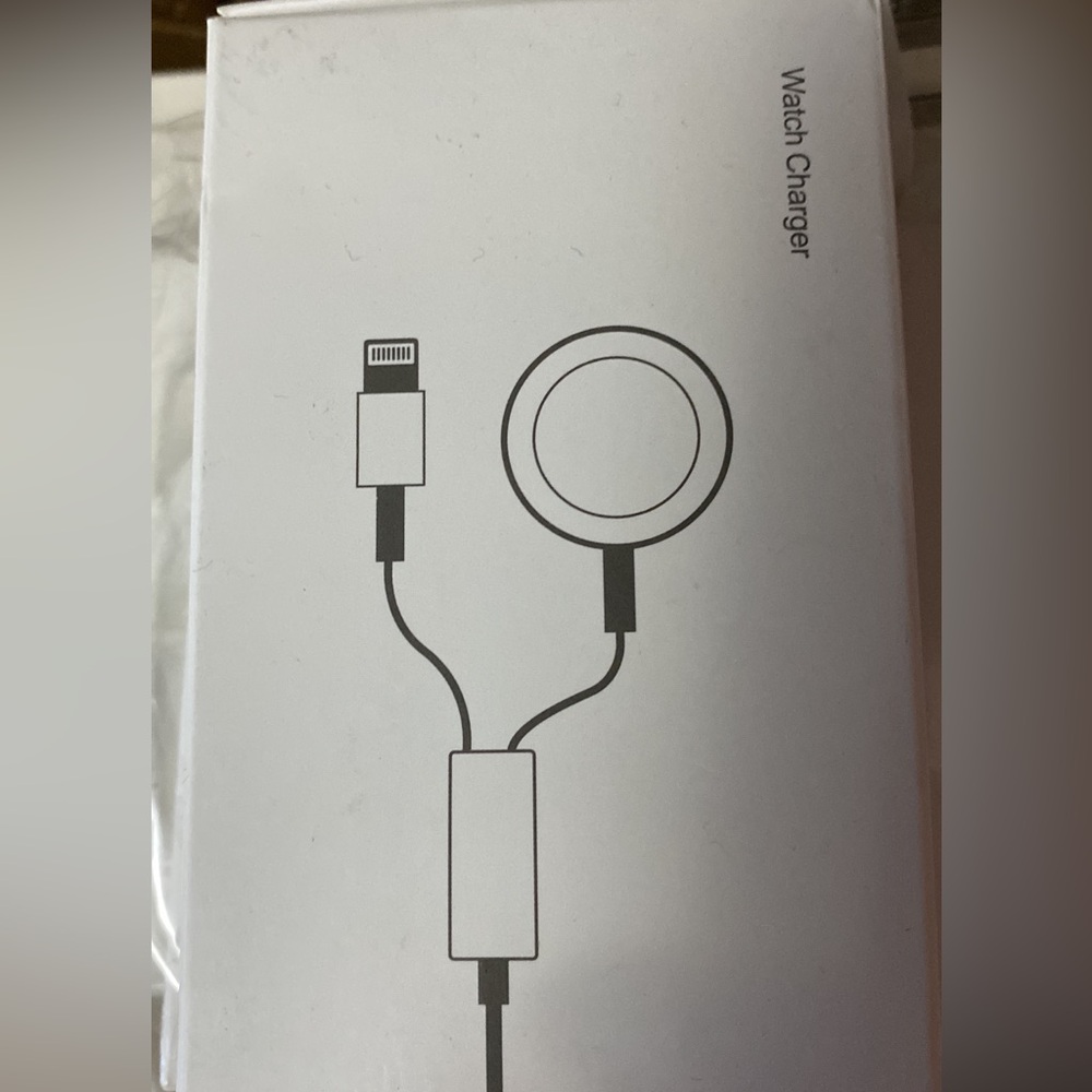NEW IPHONE CHARGER & APPLE WATCH CHARGER